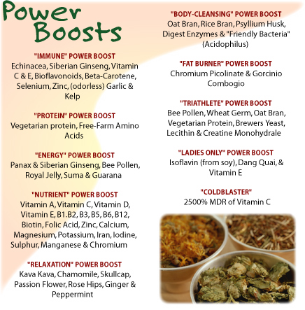 Amazon Cafe Power Boost Ingredients